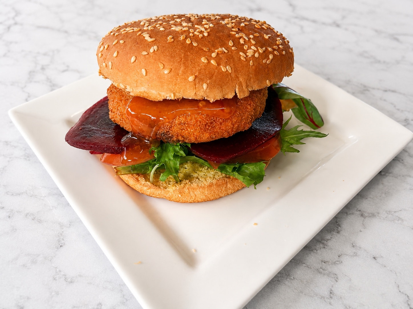 Loaded burger